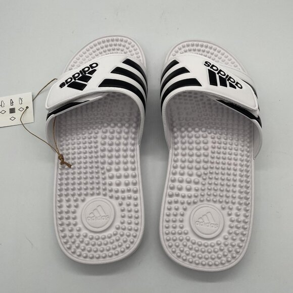Adidas Adissage Slides Shoes Mens Size 6 Womens 7 F35573 Massage Sandals - Picture 4 of 7